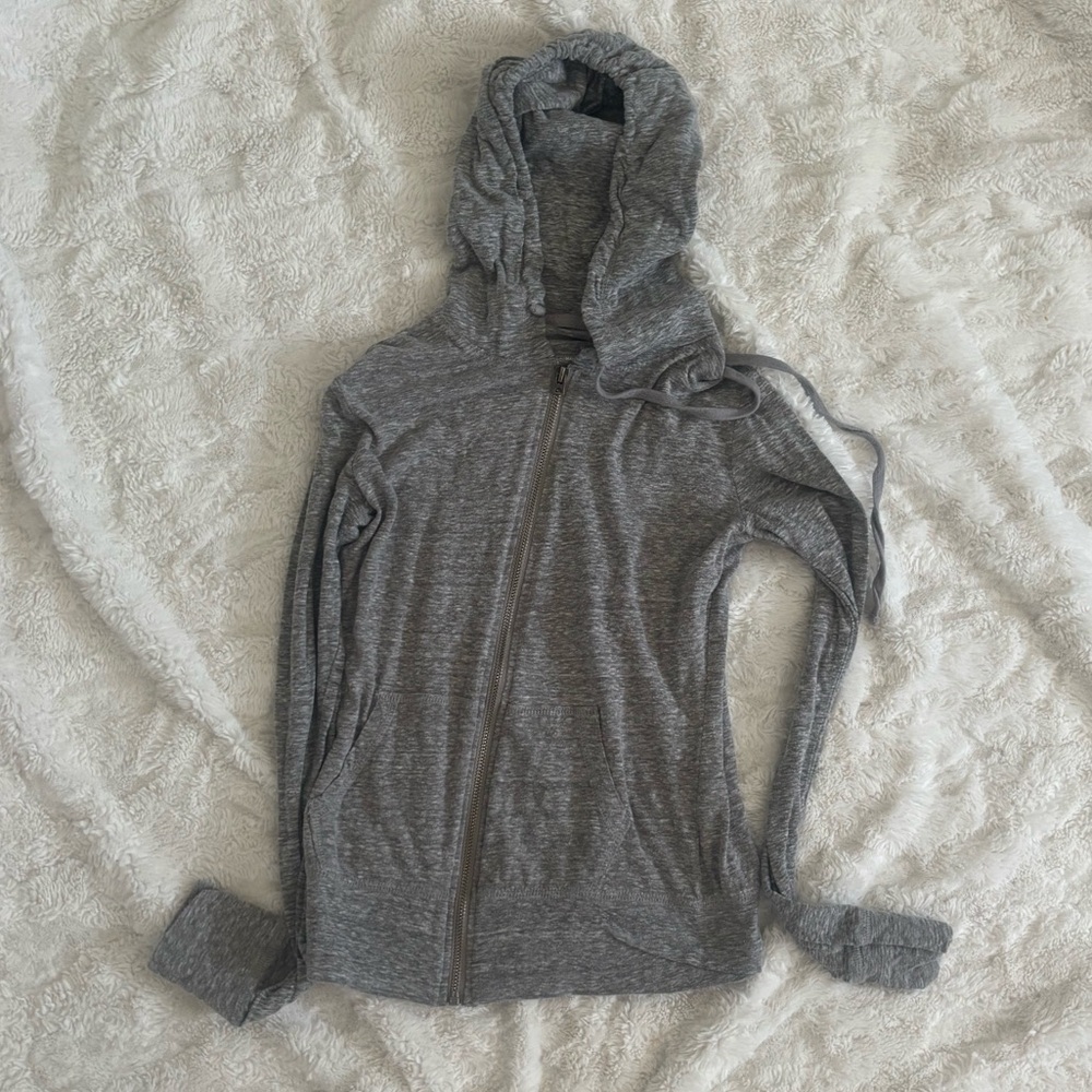 Aeropostale Heather Gray Women's Cardigan
